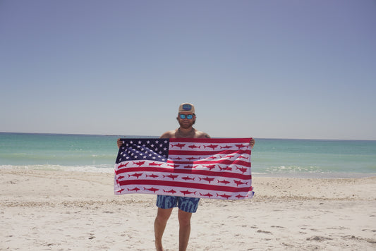 USA Shark Towel