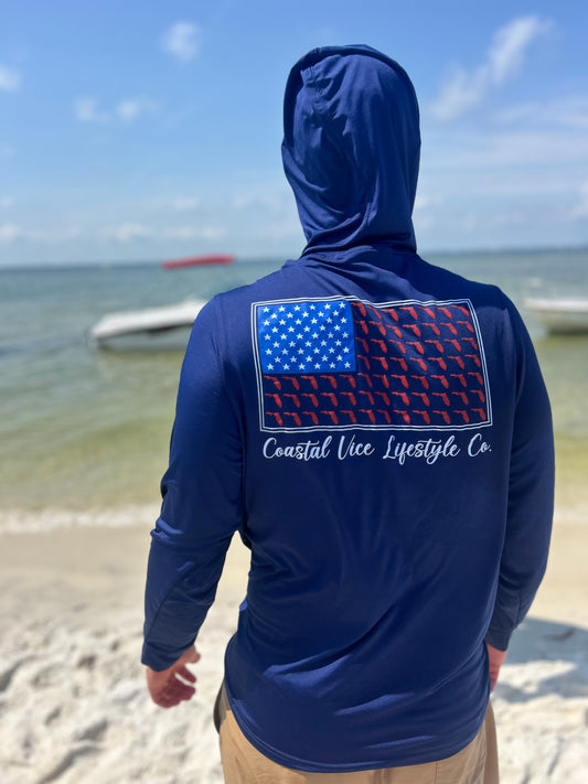 Hooded Long Sleeve Dry Fit