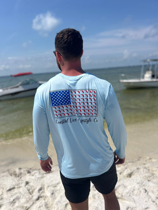 Florida Flag Long Sleeve Dry Fit