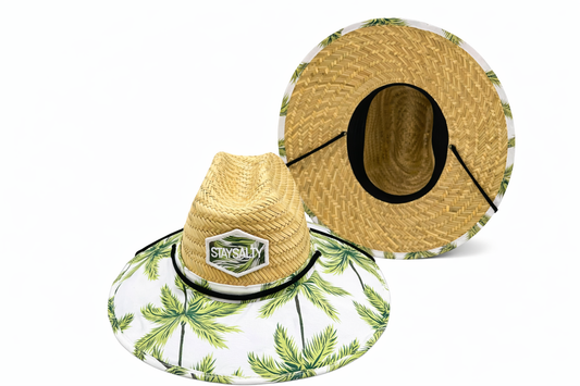 Palm Tree Straw Hat