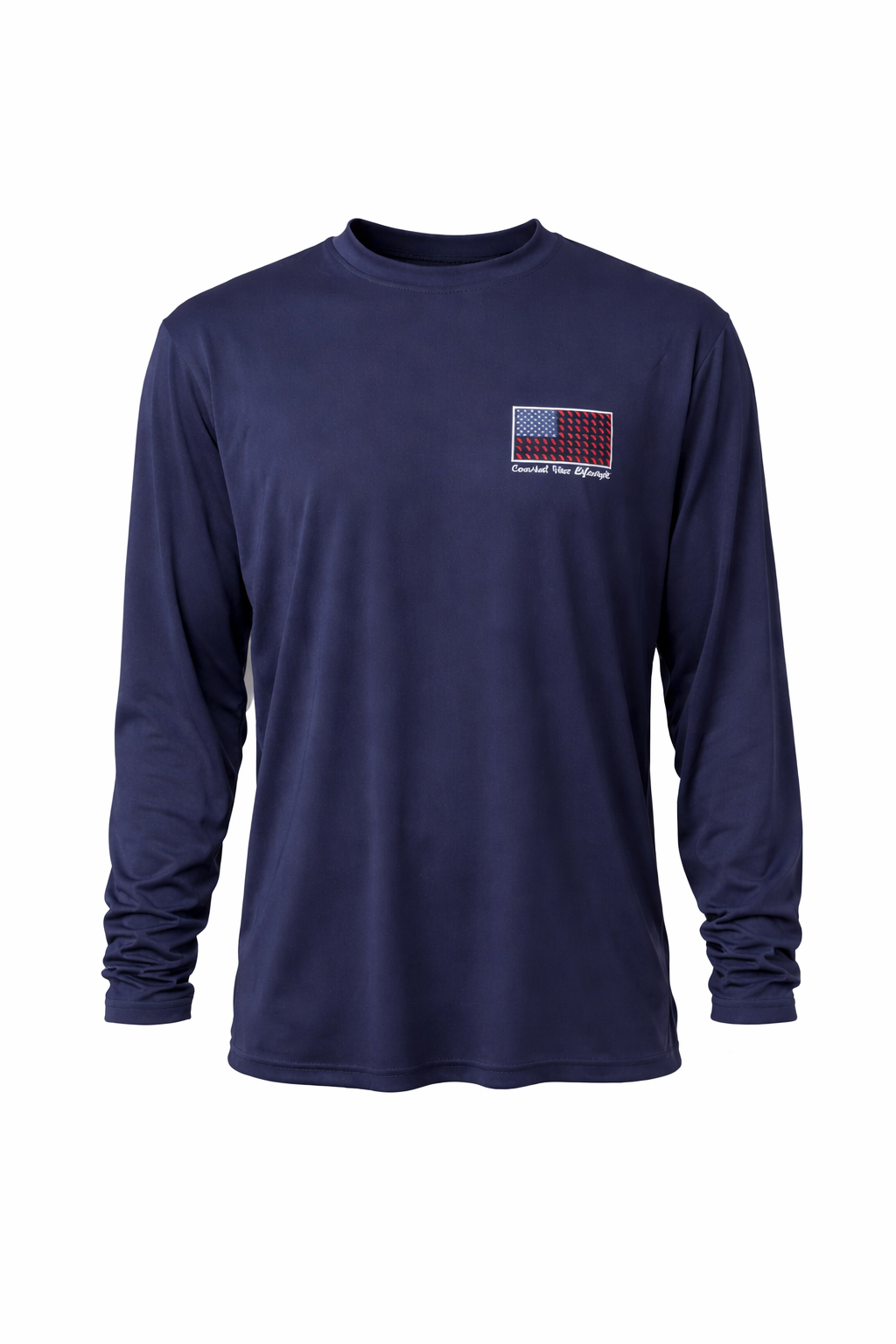 Coastal Vice Performance Florida Flag Long Sleeve