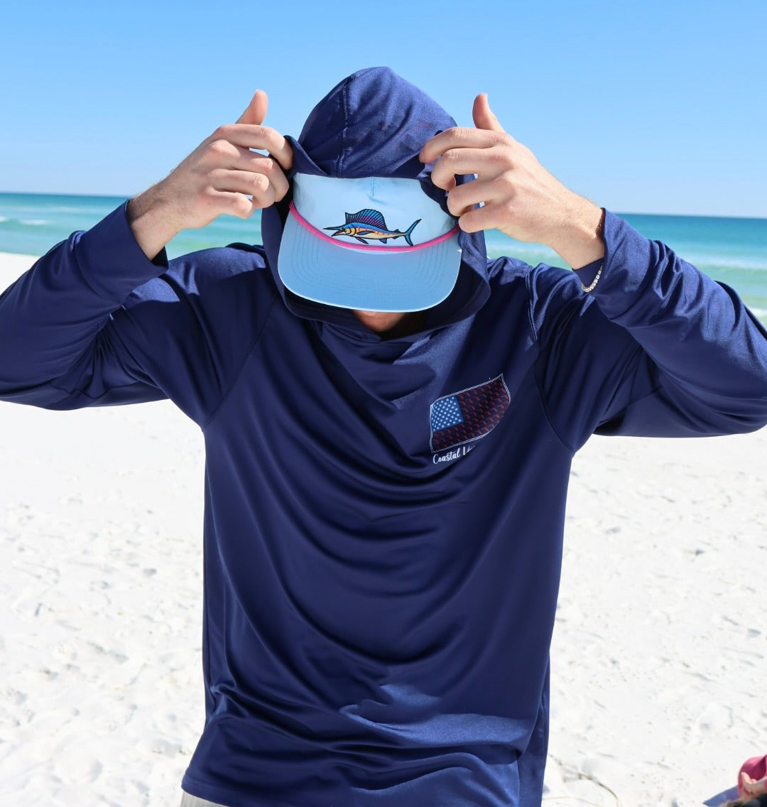 Hooded Long Sleeve Dry Fit