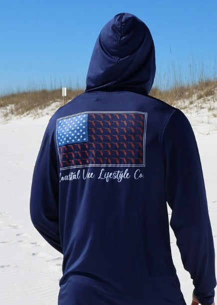 Hooded Long Sleeve Dry Fit