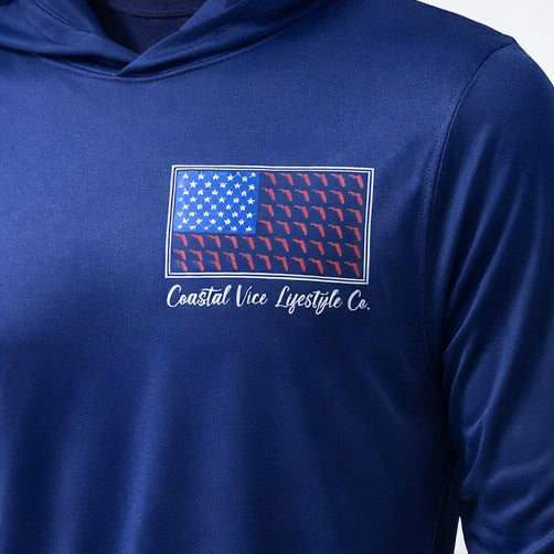 Hooded Long Sleeve Dry Fit
